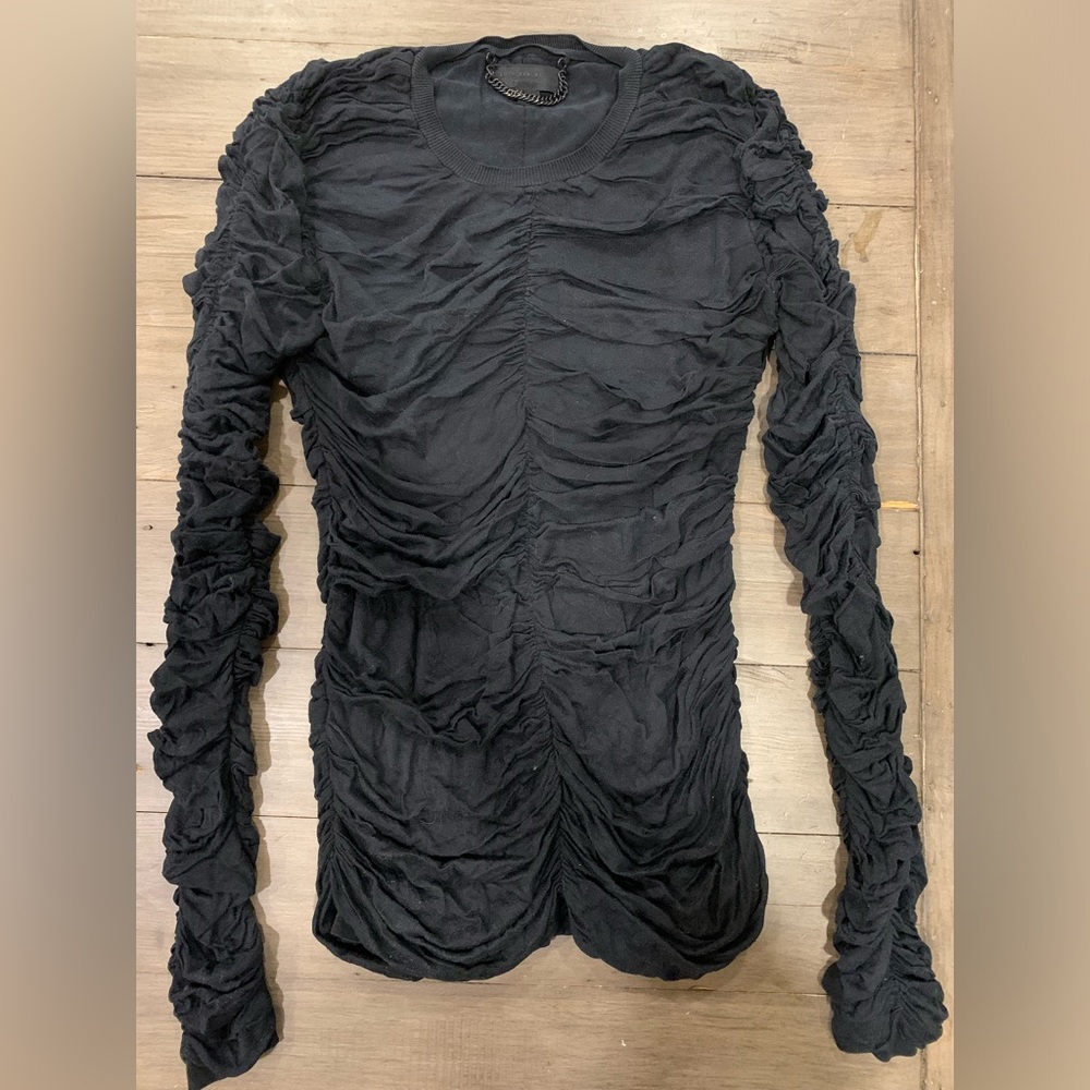 Burberry Women’s Ruched Sweater Size XS
